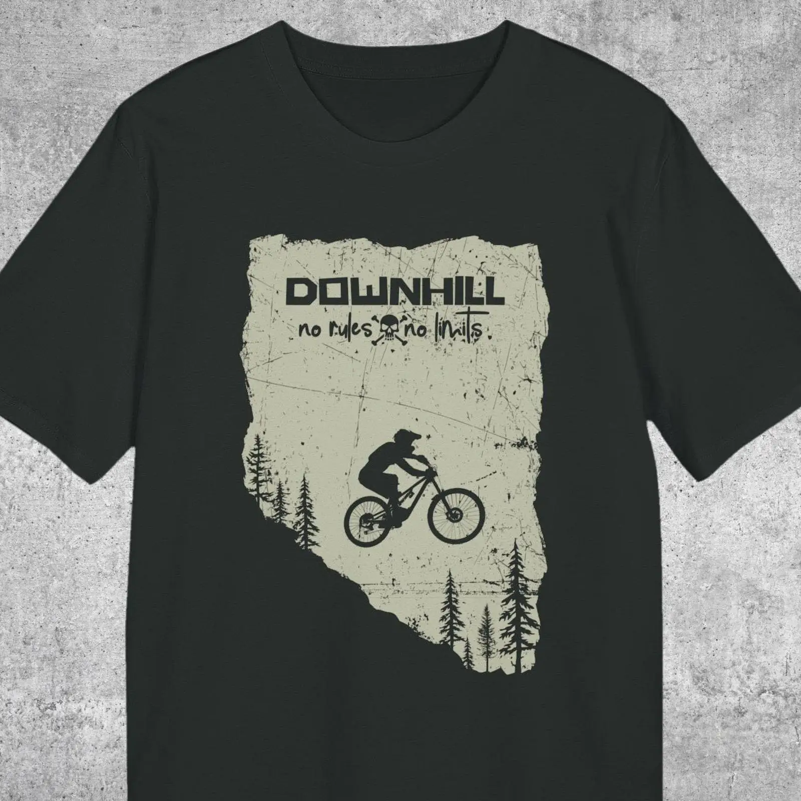 Mountain Biking Sport - Retro Downhill MTB Mountain Bike Organic