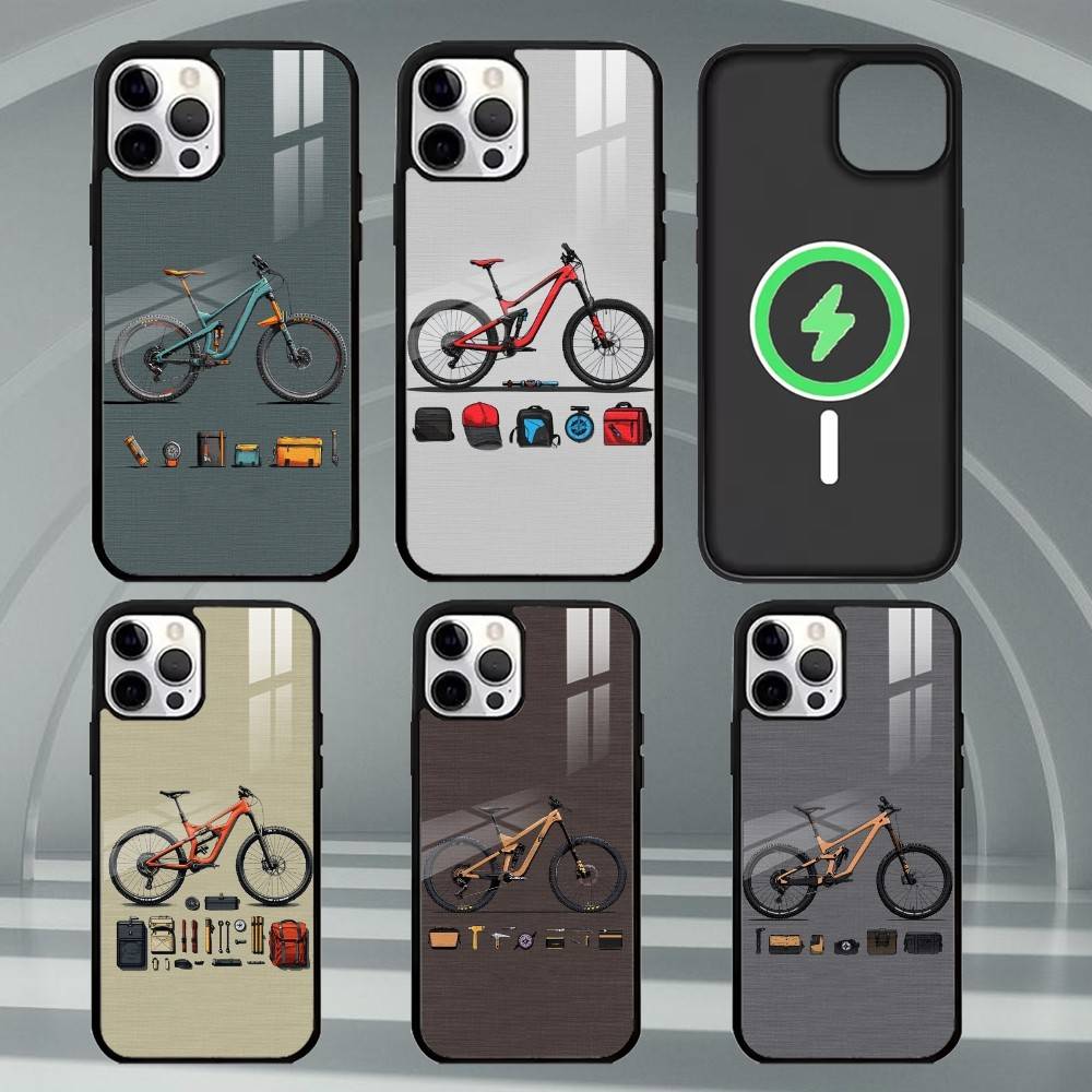 Mountain Biking Logo - Mountain Bike Bicycle cool Phone Case