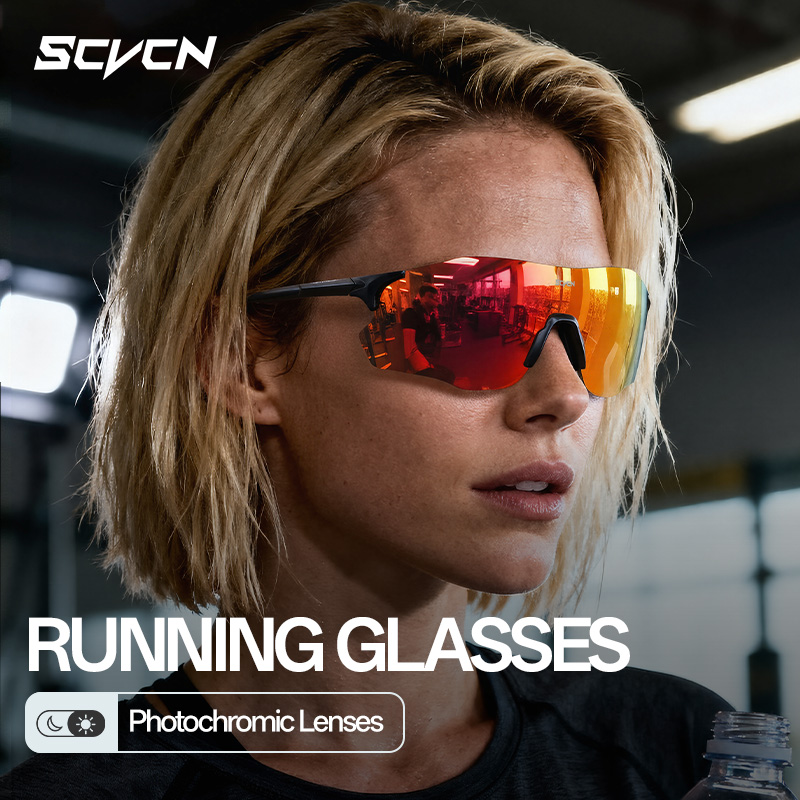 SCVCN Photochromic Rimless Sun - Mountain Biking Sport 评论和价格