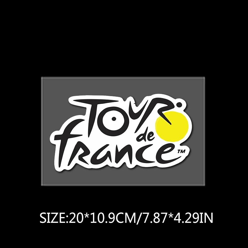 1Pc Tour de France Logo Vinyl  - Mountain Biking Logo 评论和价格