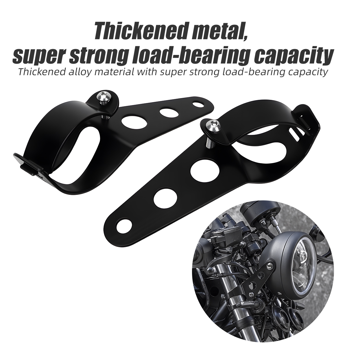 Universal Motorcycle Headlight - Mountain Biking Shop 评论和价格