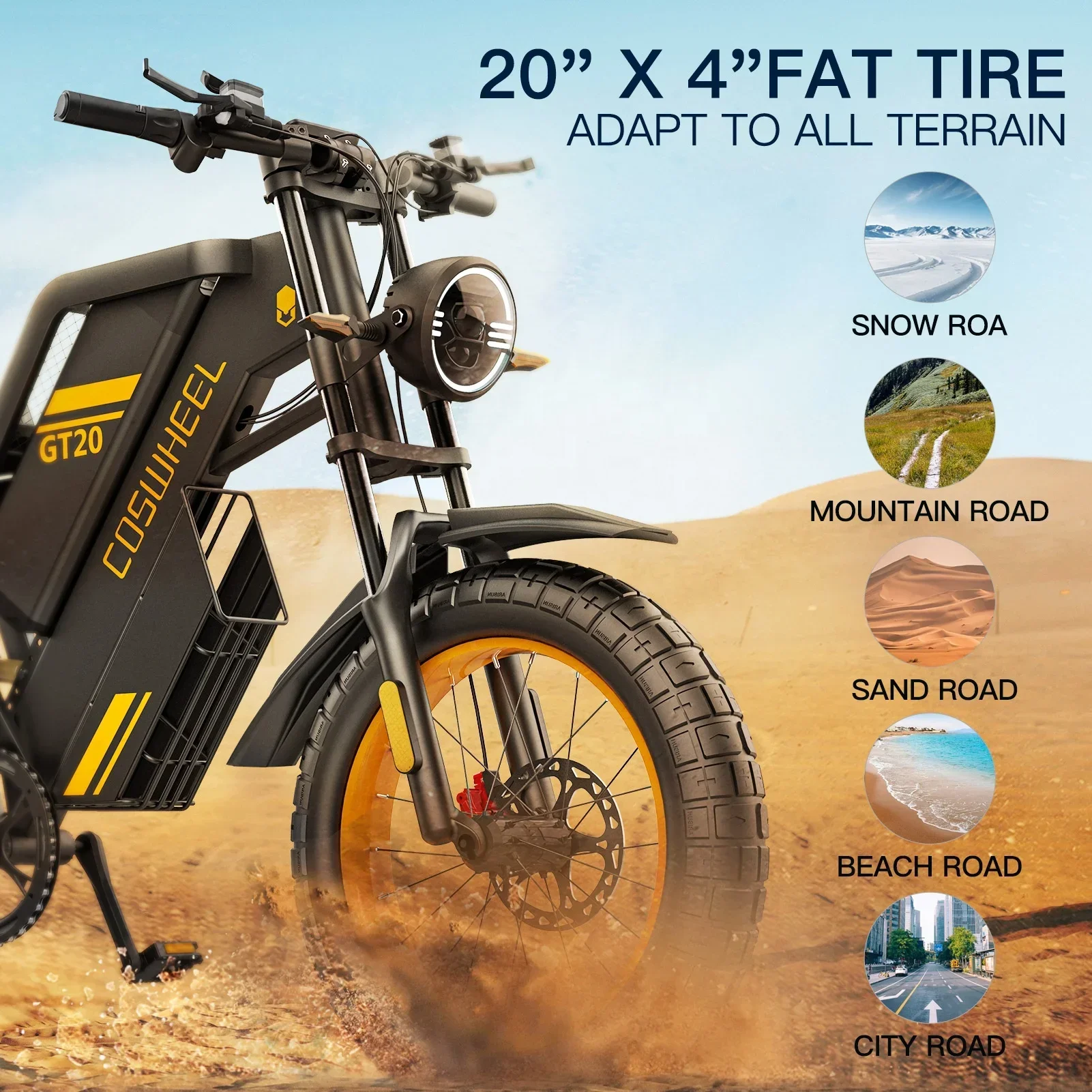Coswheel GT20 High Speed Adult - Mountain Biking In The Uk 评论和价格