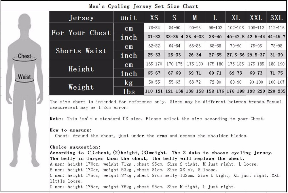 cycling jersey Men's Bike jers - Mountain Biking In The Uk 评论和价格