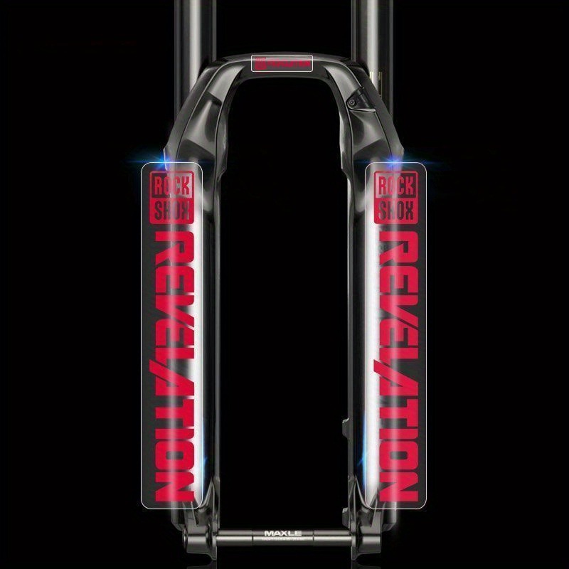 2Pcs Rockshox Bike Fork Protec - Mountain Biking Logo 评论和价格