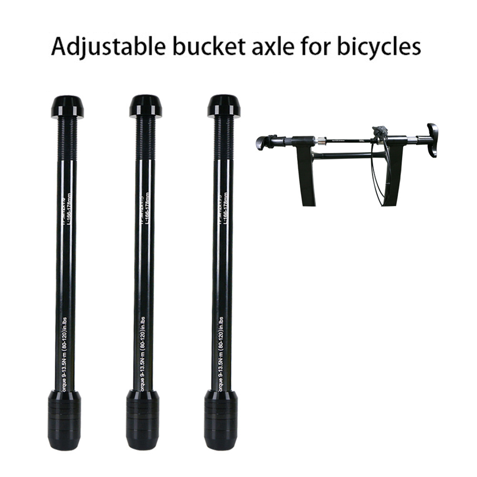 1PC Bike Shaft Trainer Thru Ax - Mountain Biking Sport 评论和价格