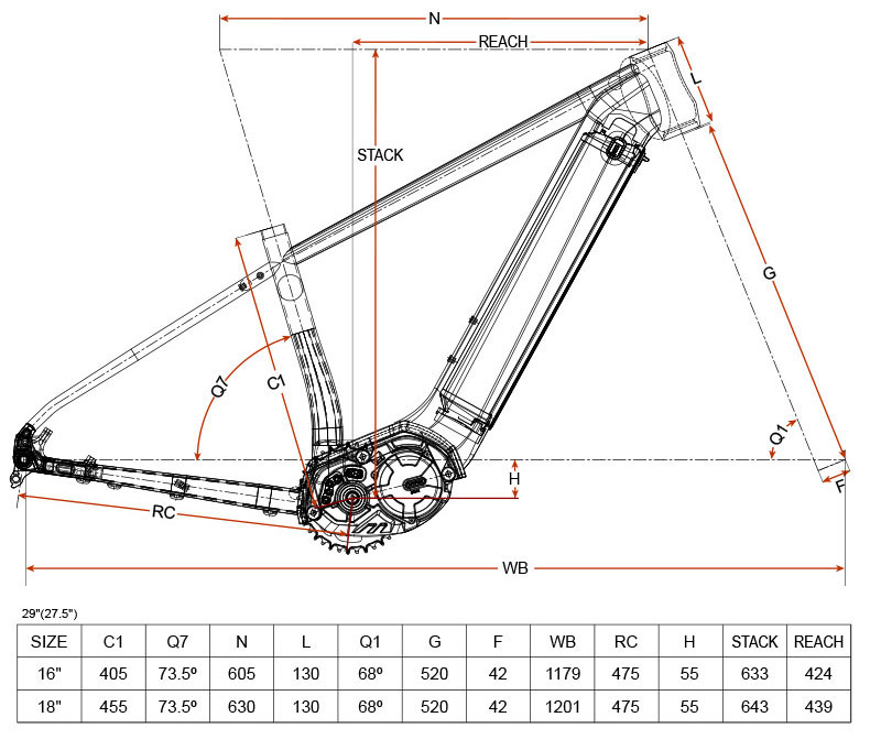 E-Bike Frame Aluminum Alloy MT - Mountain Biking In The Uk 评论和价格