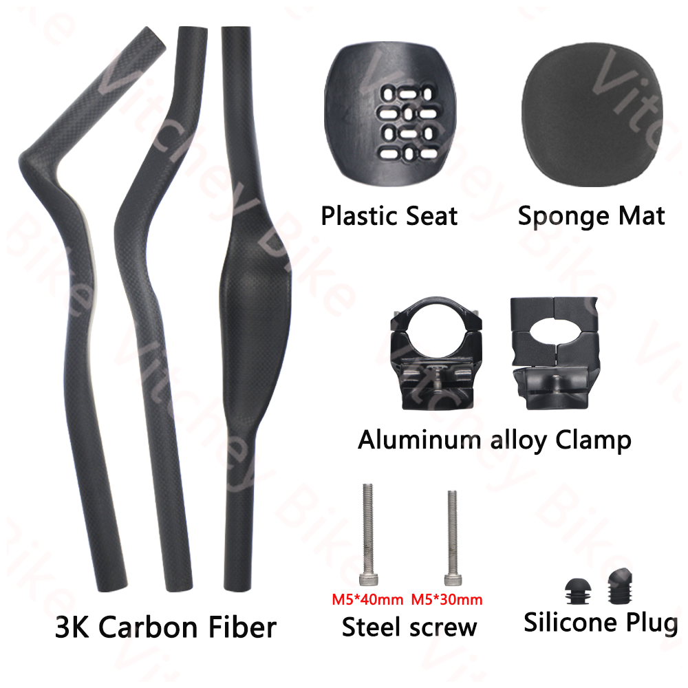 Vitchey No Logo Carbon Fiber T - Mountain Biking Logo 评论和价格